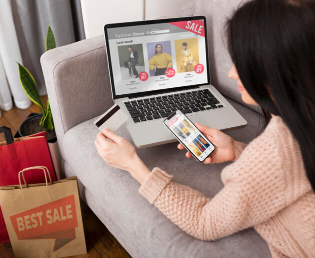 online shopping with Seasonal Sales
