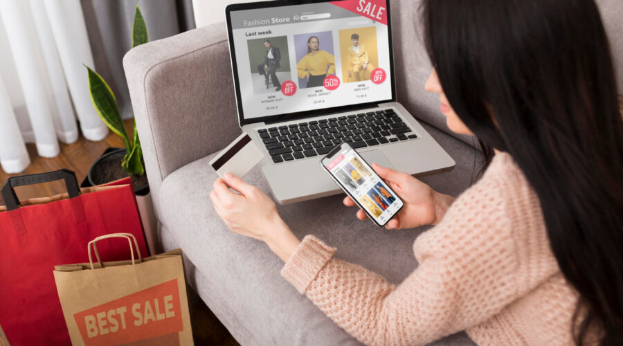 online shopping with Seasonal Sales